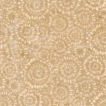 Splash - Sunbursts Beige Yardage