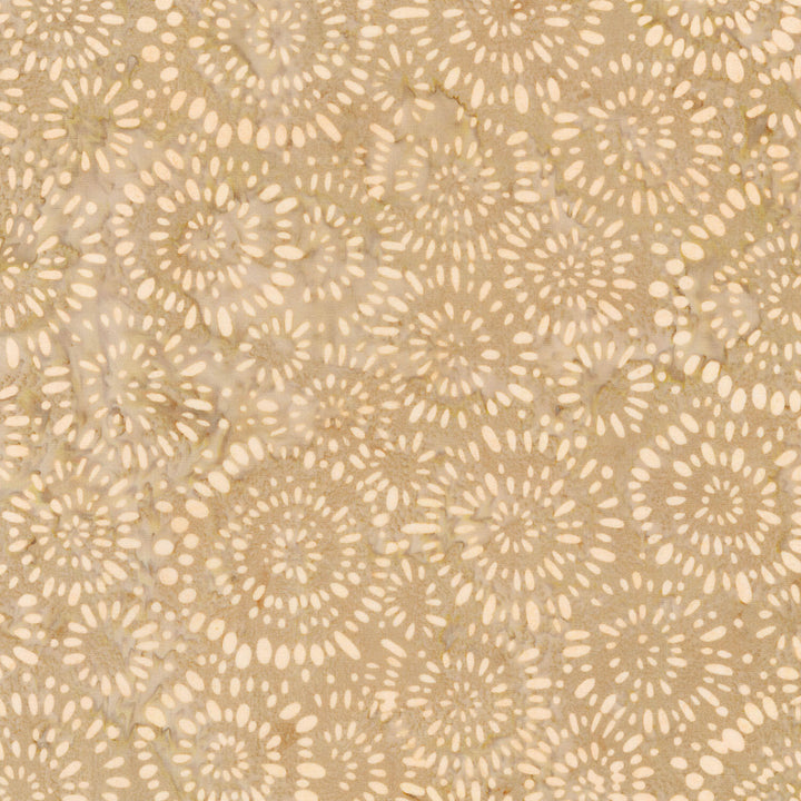 Splash - Sunbursts Beige Yardage