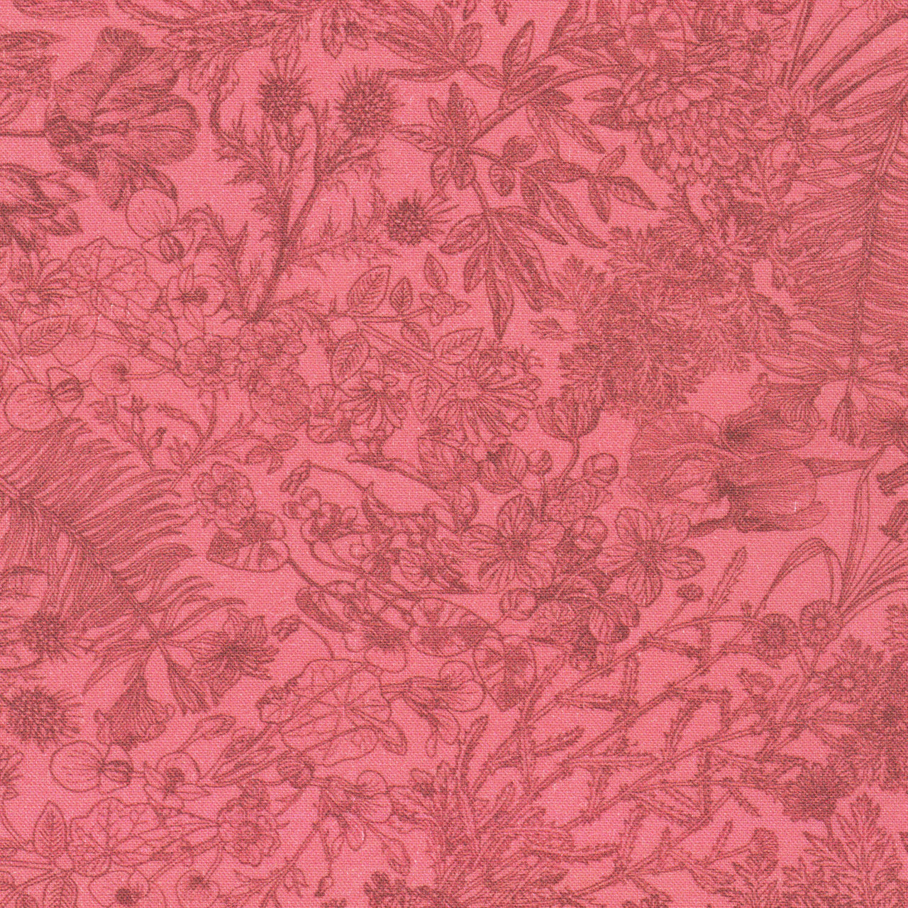 Seeds To Sew - Florals and Foliage Blossom Yardage
