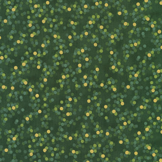 Sweet Pumpkin Spice - Dot Cluster Willow Yardage