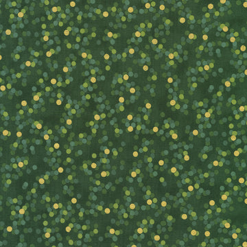 Sweet Pumpkin Spice - Dot Cluster Willow Yardage