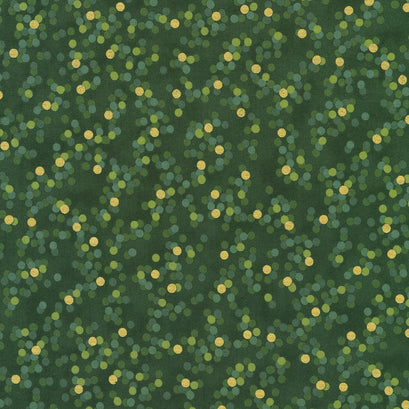 Sweet Pumpkin Spice - Dot Cluster Willow Yardage