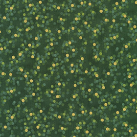Sweet Pumpkin Spice - Dot Cluster Willow Yardage