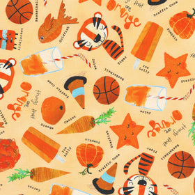 Things That Are Colors - Orange Yardage