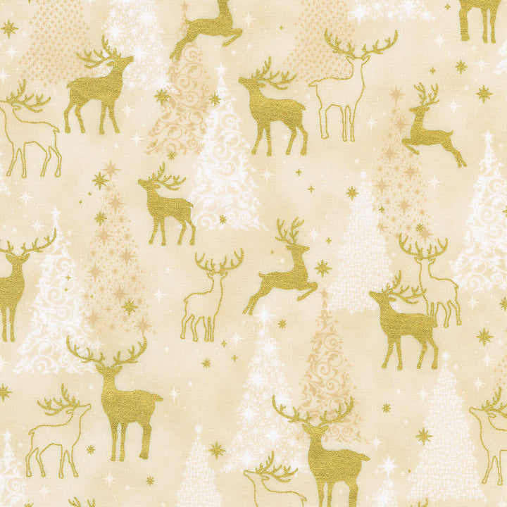 Traditional Trimmings - Ivory Metallic Yardage
