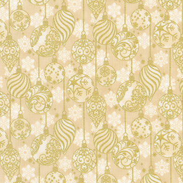 Traditional Trimmings - Cream Metallic Yardage