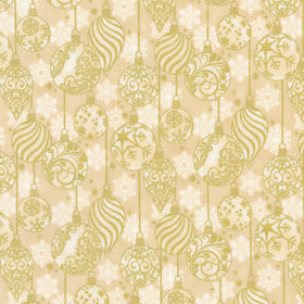 Traditional Trimmings - Cream Metallic Yardage