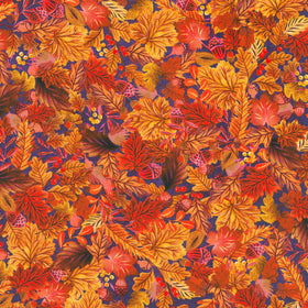 Thankful - Aubergine Yardage