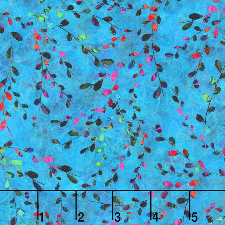 Venice - Sprig Blue Yardage