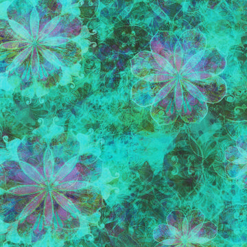 Venice - Turquoise Yardage