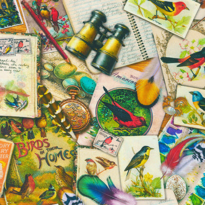 Vintage Birdwatcher - Vintage Yardage