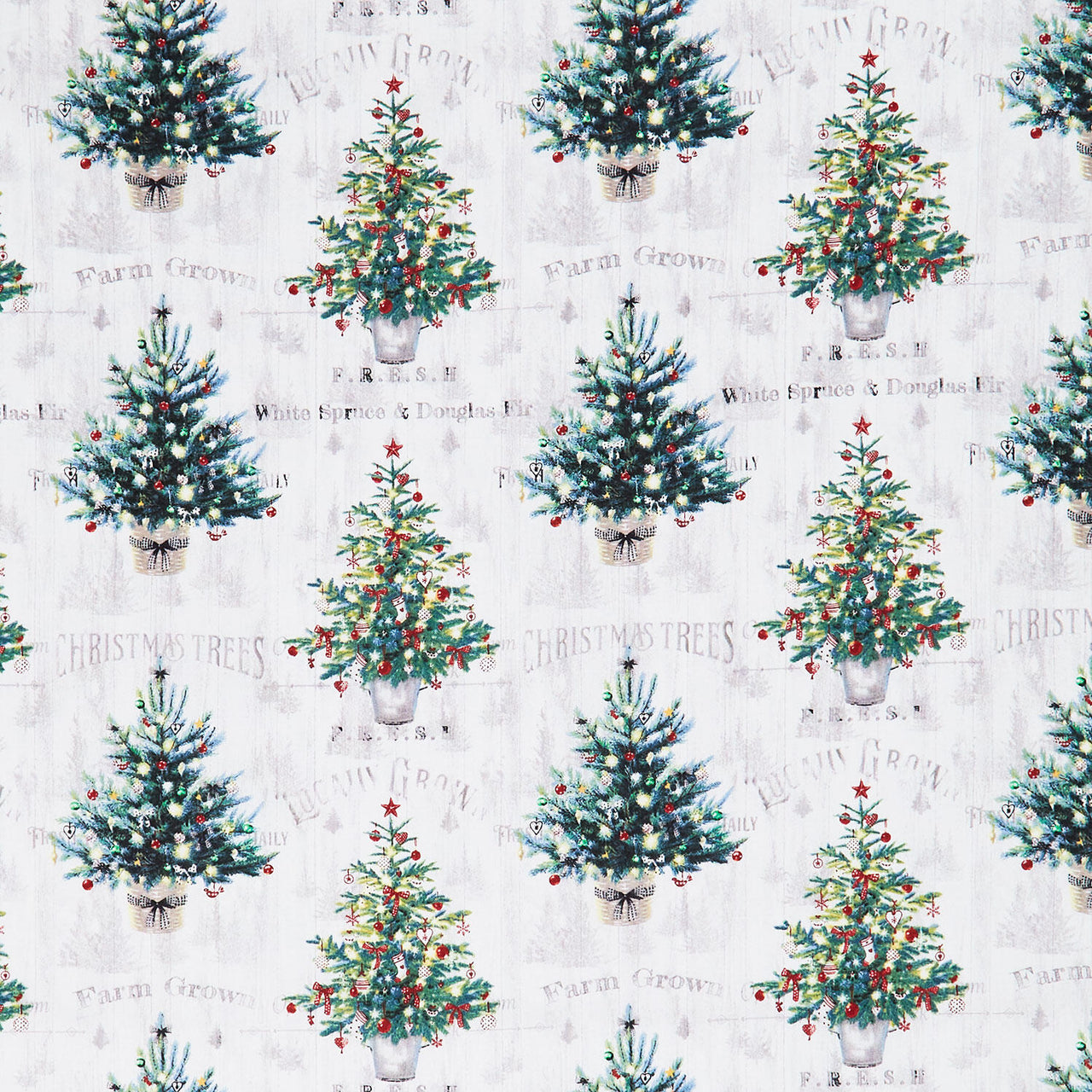 Vintage Christmas - Frost Yardage