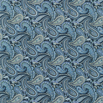 Vintage Mini Fleur - Navy Yardage