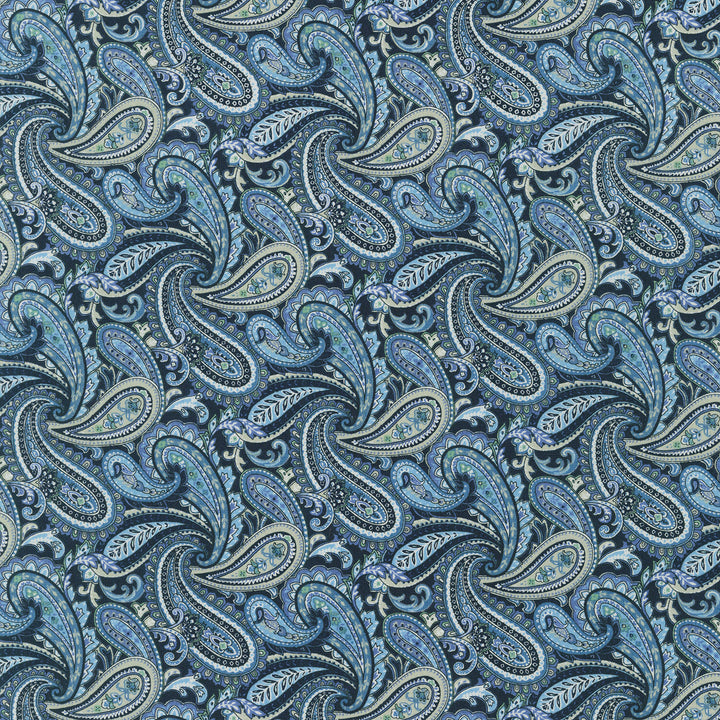Vintage Mini Fleur - Navy Yardage