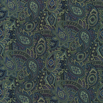 Vintage Petals & Paisleys - Intricate Paisley Multi Yardage