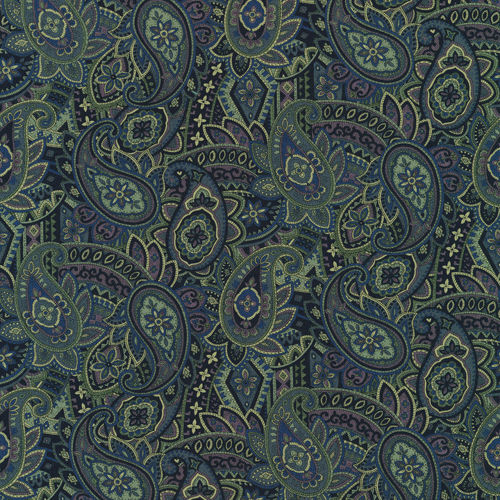 Vintage Petals & Paisleys - Intricate Paisley Multi Yardage