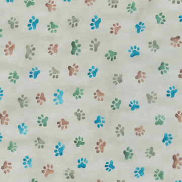 Whiskers & Tails Digital Prt. - Cocoa Yardage