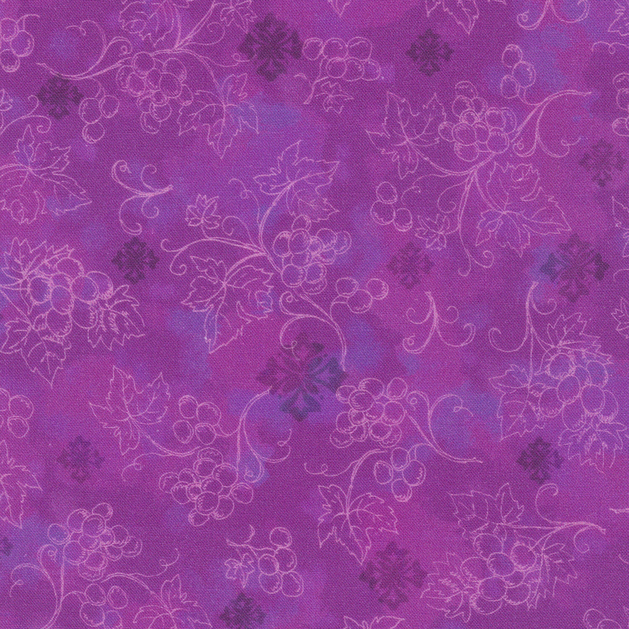 Wine Club - Grape Bunches Grape Yardage