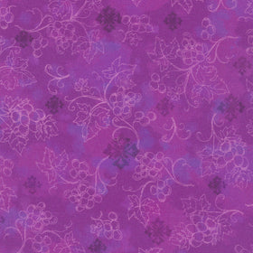 Wine Club - Grape Bunches Grape Yardage
