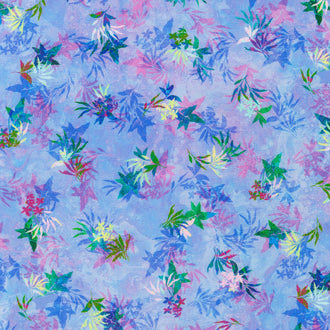 Wild Vista - Stems Lavender Yardage