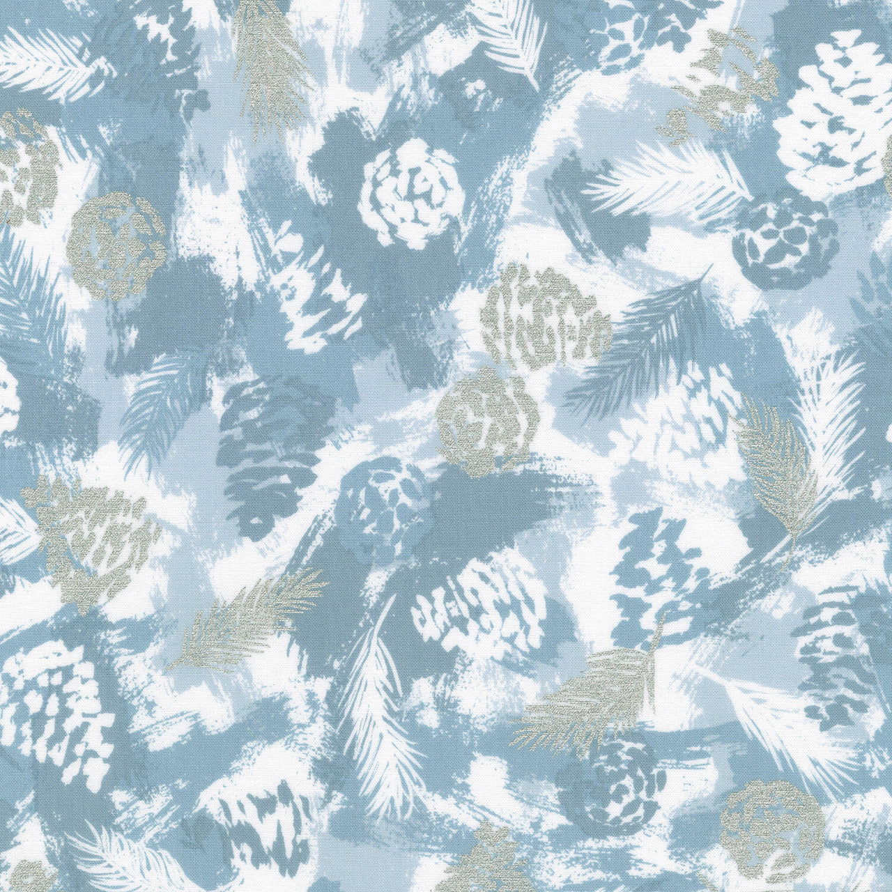 Winterstone - Breeze Metallic Yardage