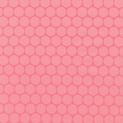 Flirty Flowers - Dots Pink Yardage