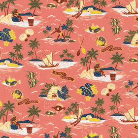Island Paradise - Hawaiian Style Salmon Yardage