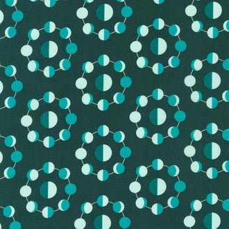 Planetarium - Circles Emerald Yardage