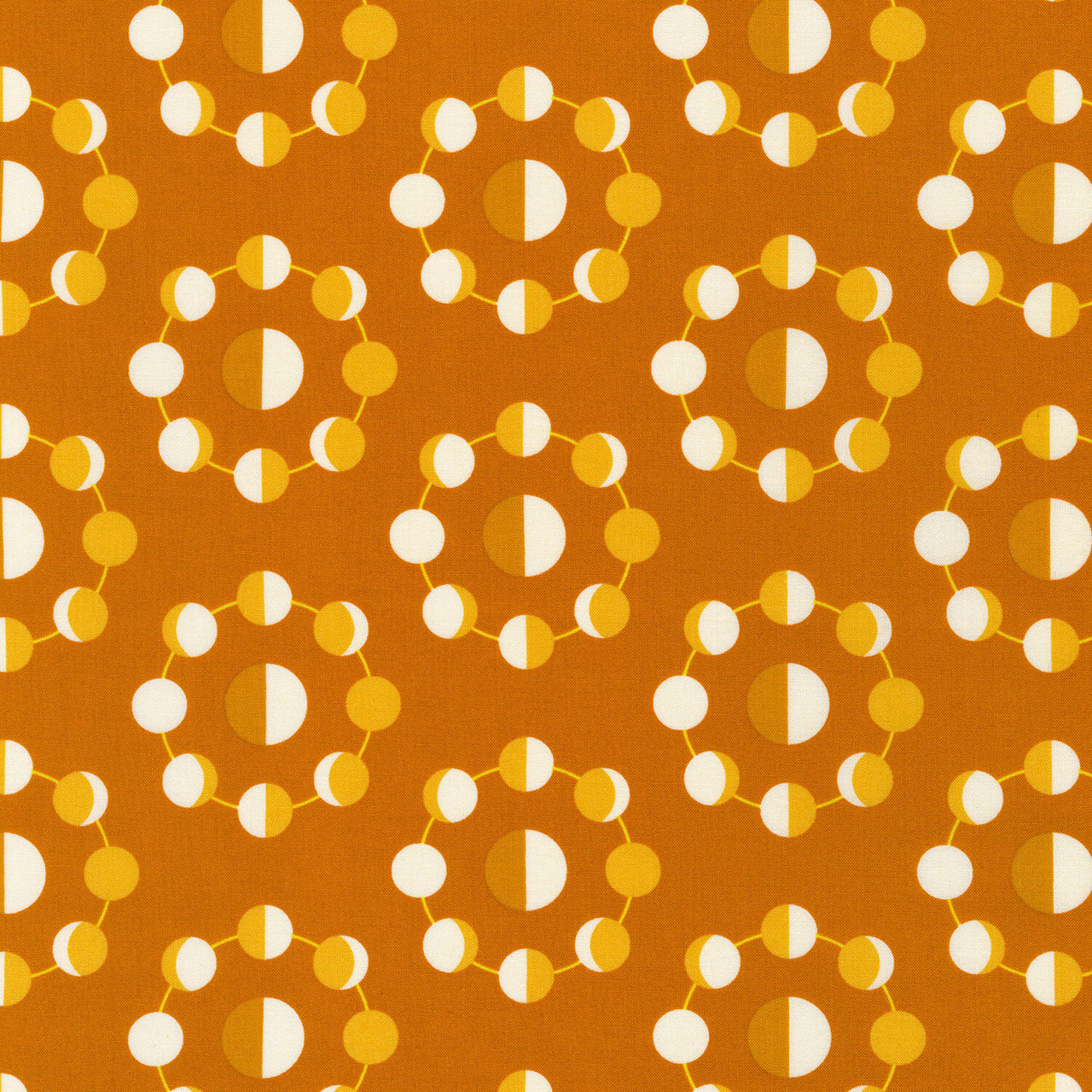 Planetarium - Circles Spice Yardage