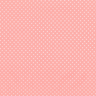 Sevenberry: Petite Basics - Dots Pink Yardage