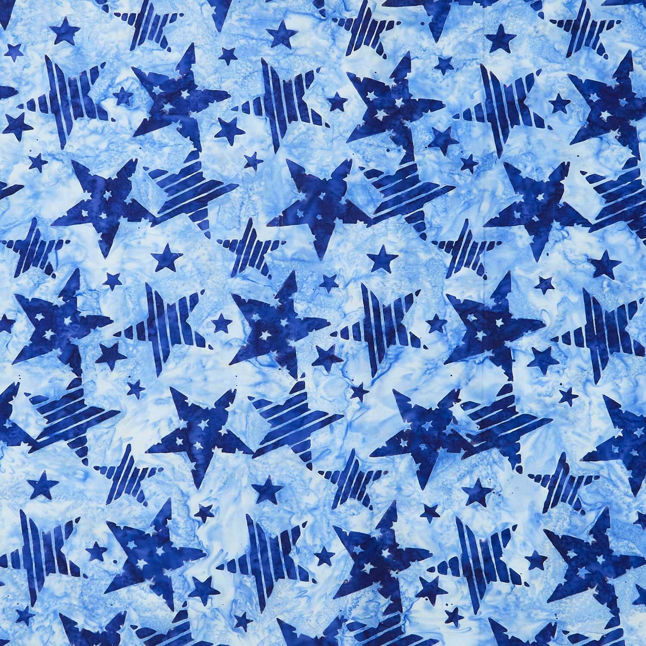 Artisan Batiks - Star Spangled Stars Starry Night Yardage