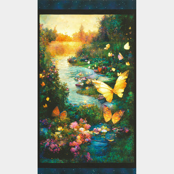 Night Fable - Butterfly Garden Multi Panel