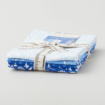 Jardin Blue Favorites Sky Fat Quarter Bundle - 5 Pieces