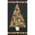 Holiday Flourish Peppermint Twist Black Colorstory Metallic Fat Quarter Bundle