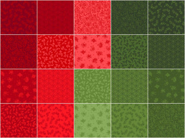 Ruby Fern Favorites Fat Quarter Bundle - 20 Piece