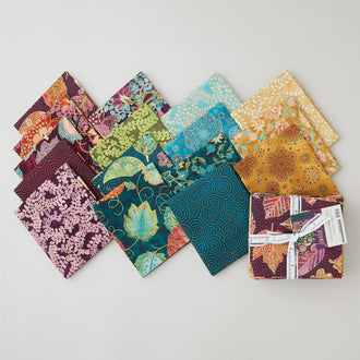 Jeweled Autumn Favorites Fat Quarter Bundle - 16 Piece