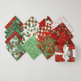 Festive Christmas Favorites Fat Quarter Bundle - 16 Piece
