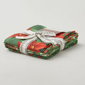 Festive Christmas Favorites Green Fat Quarter Bundle - 5 Piece