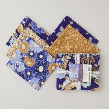 Hummingbird Haven Favorites Midnight Fat Quarter Bundle 5 Piece