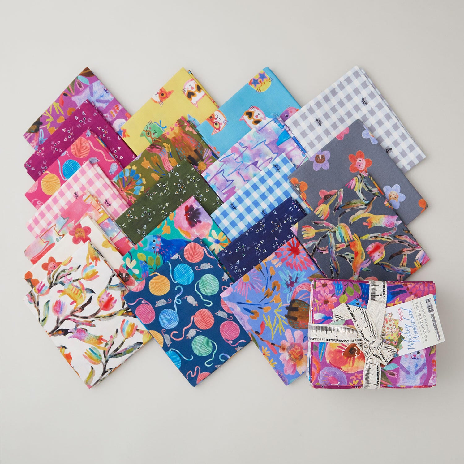 Whisker Wonderland Fat Quarter Bundle