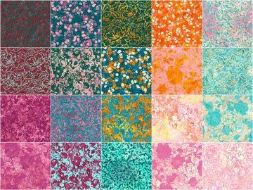 Artisan Batiks - Sweet Blossoms Fat Quarter Bundle