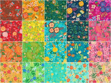 Faraway Florals Favorites Complete Collection Fat Quarter Bundle - 20 Piece