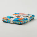 Faraway Florals Favorites Teal Blue Colorstory Fat Quarter Bundle - 5 Piece
