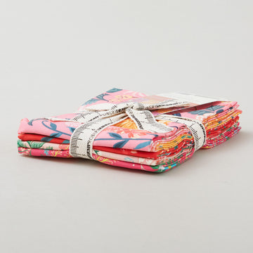 Faraway Florals Favorites Dahlia Colorstory Fat Quarter Bundle - 5 Piece