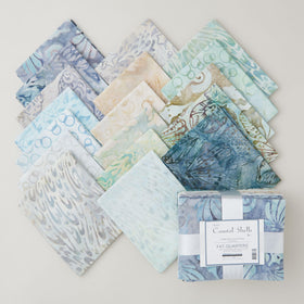 Artisan Batiks Coastal Shells Fat Quarter Bundle