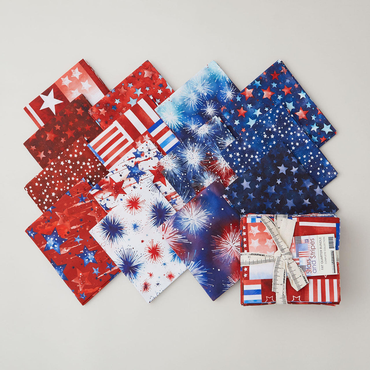 Stars and Stripes Fat Quarter Bundle
