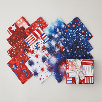 Stars and Stripes Fat Quarter Bundle