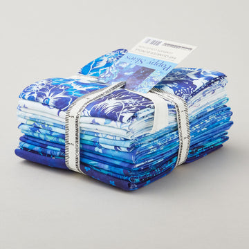 Poppy Skies Favorites Complete Collection Digitally Printed Fat Quarter Bundle - 14 piece