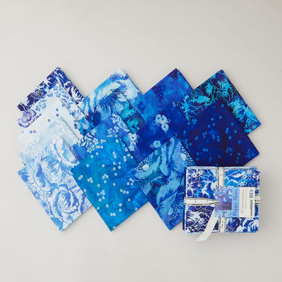 Poppy Skies Favorites Complete Collection Digitally Printed Fat Quarter Bundle - 14 piece