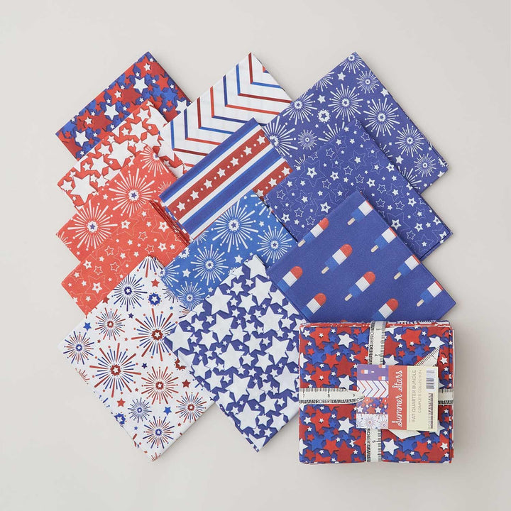 Summer Stars Fat Quarter Bundle - 12 Piece